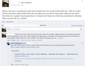 gabbard invite to farm