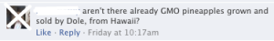 GMO pineapples